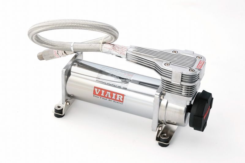 バイエアー VIAIR 485C コンプレッサー (200psi)クロムメッキ - エア