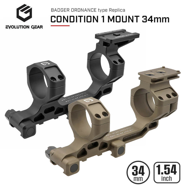 ☆34mm径 スコープ専用☆【 Evolution Gear 製 】 Badger Ordnance