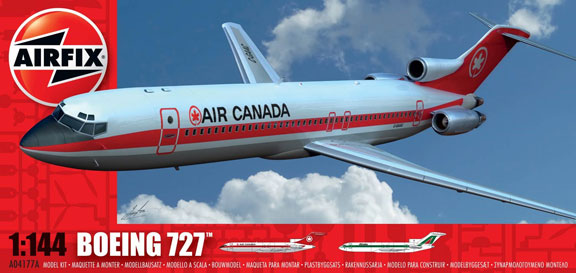 Airfix re-releases their Boeing 727-200 and 737-200 kits | Airline