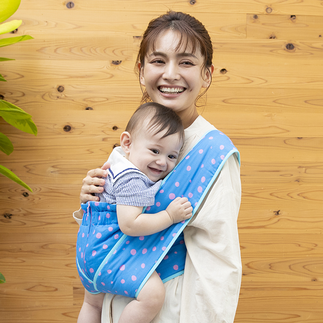 エアリコ抱っこ紐「プレミアム」オーロラドロップ | AIRRICOBABY