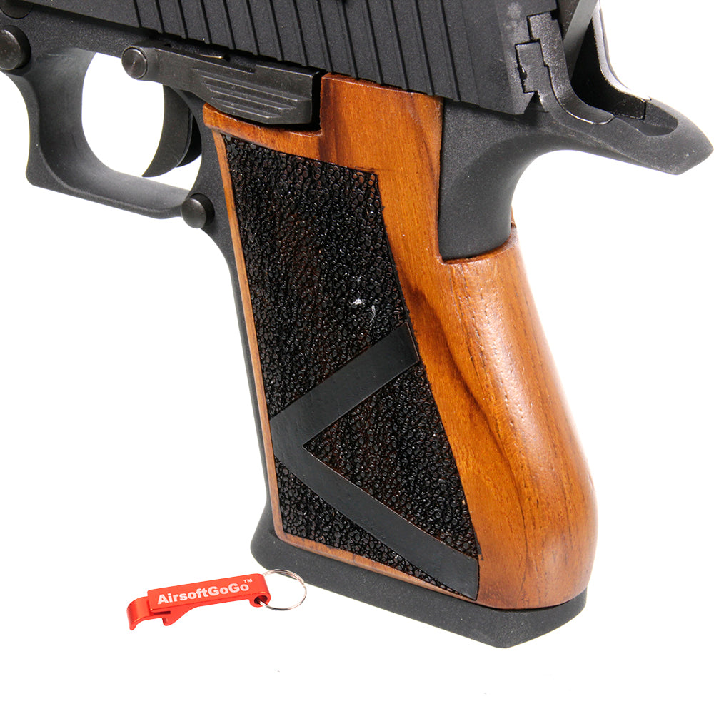 デザートイーグル 木製グリップパネル マルイのガスブローバック用
