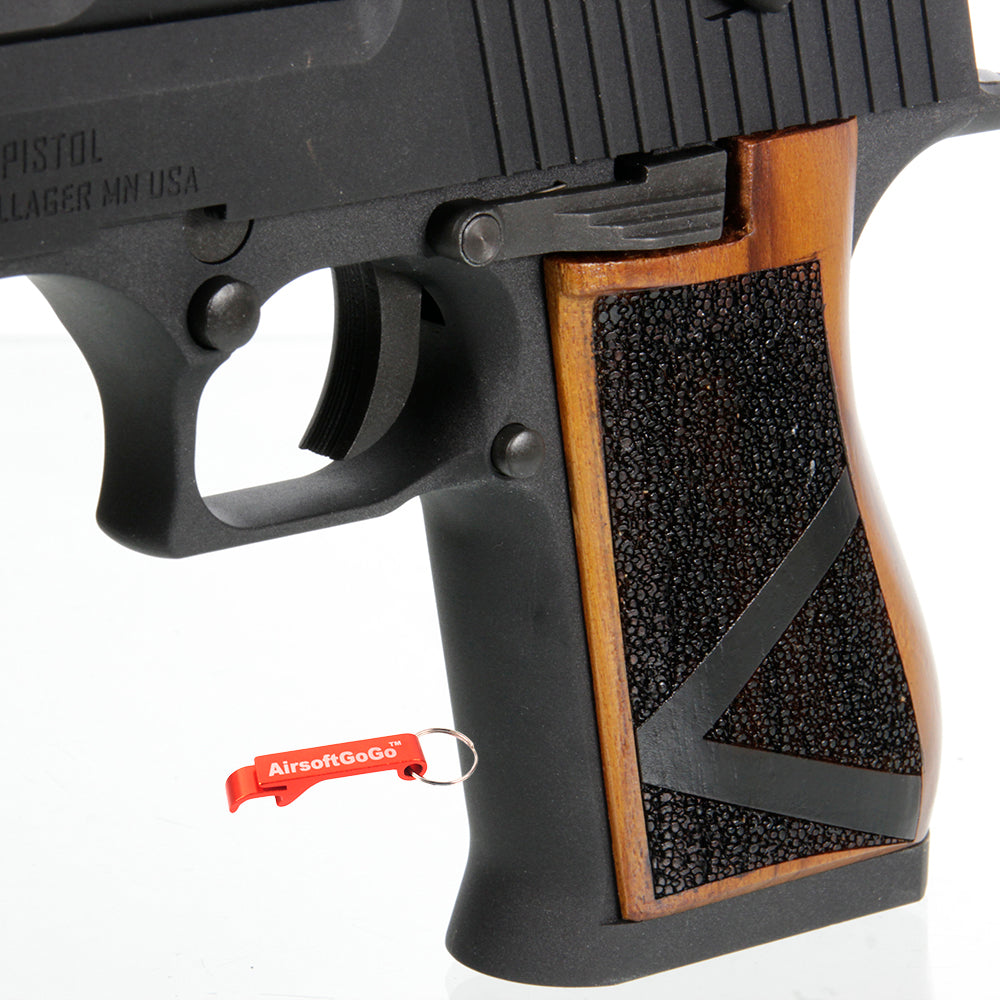 デザートイーグル 木製グリップパネル マルイのガスブローバック用
