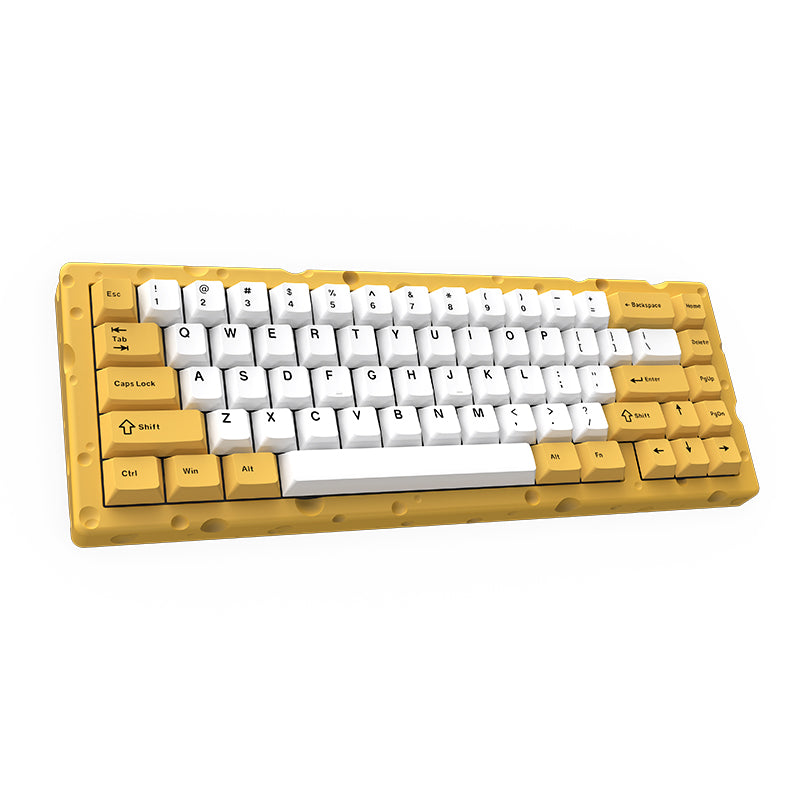 AJAZZ AC067 Wired Mechanical Keyboard Full aluminum CNC-machined