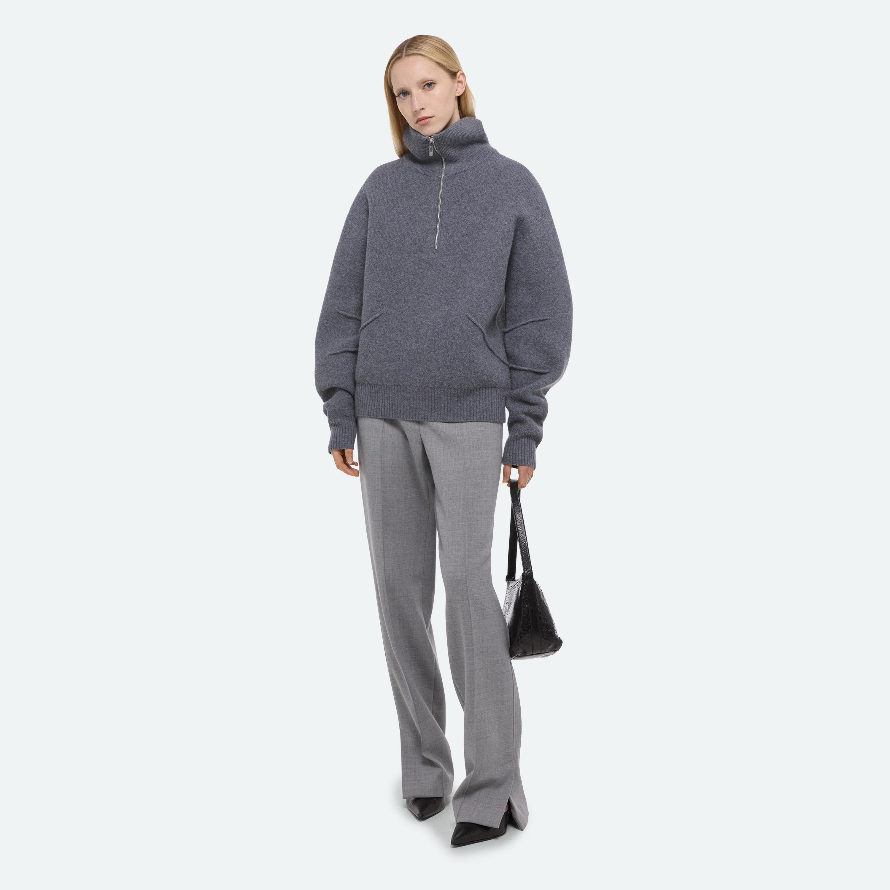 Helmut Lang Apex Quarter-Zip Sweater | HELMUTLANG.COM