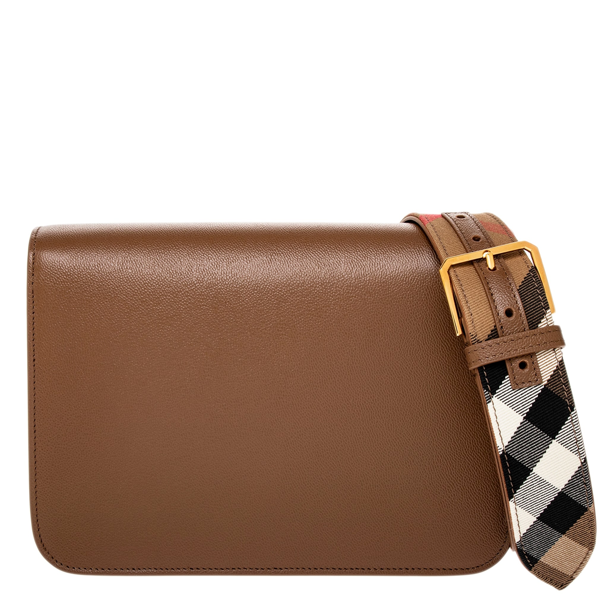 Burberry Mackford Check and Crossbody Bag - Overstock - 42763415