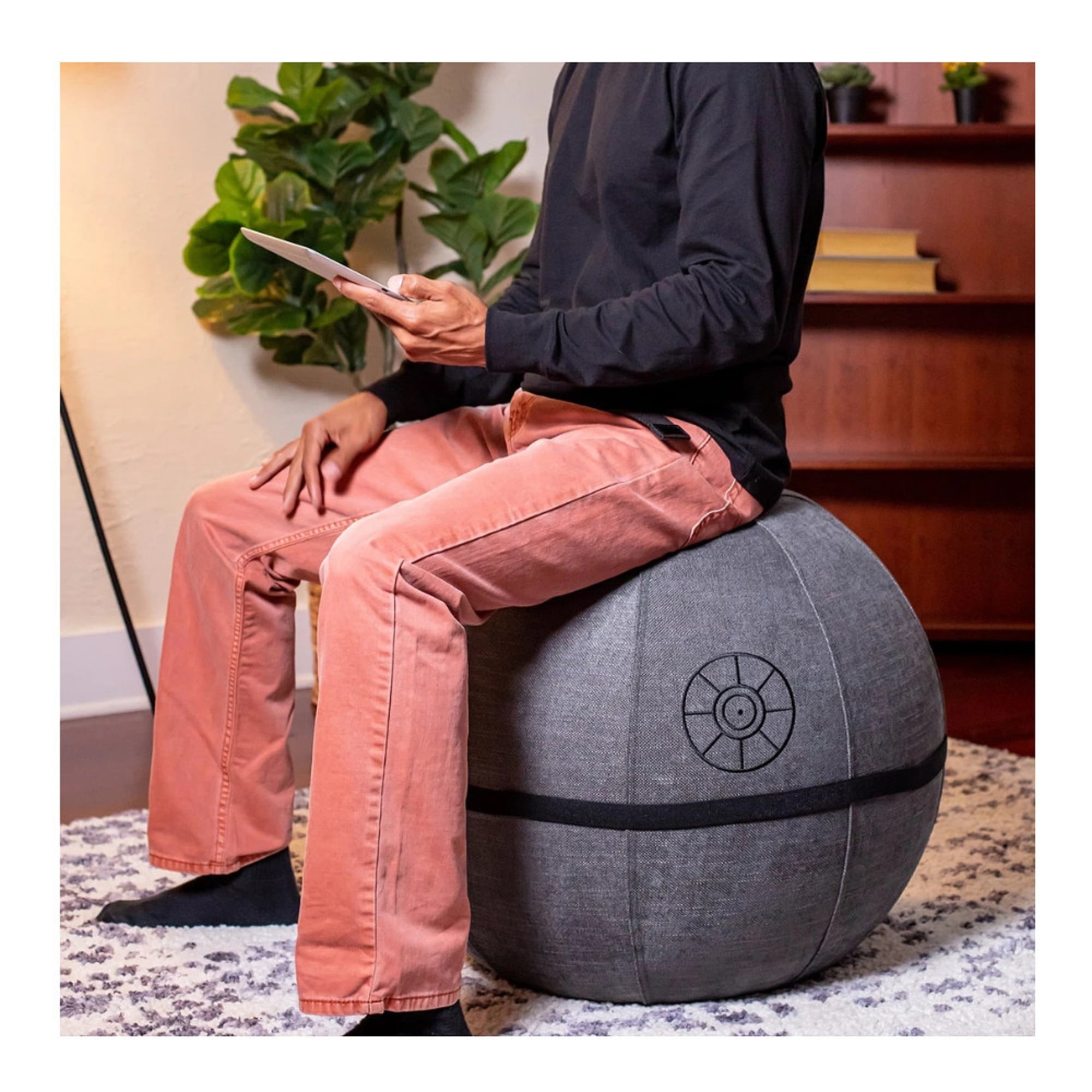 Yogibo Star Wars Ergonomic Balance Ball Chair and Hugger Pillow