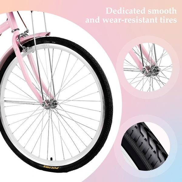 26-inch Wheels Single Speed Ladies Bike Princess Bicycle Elegant