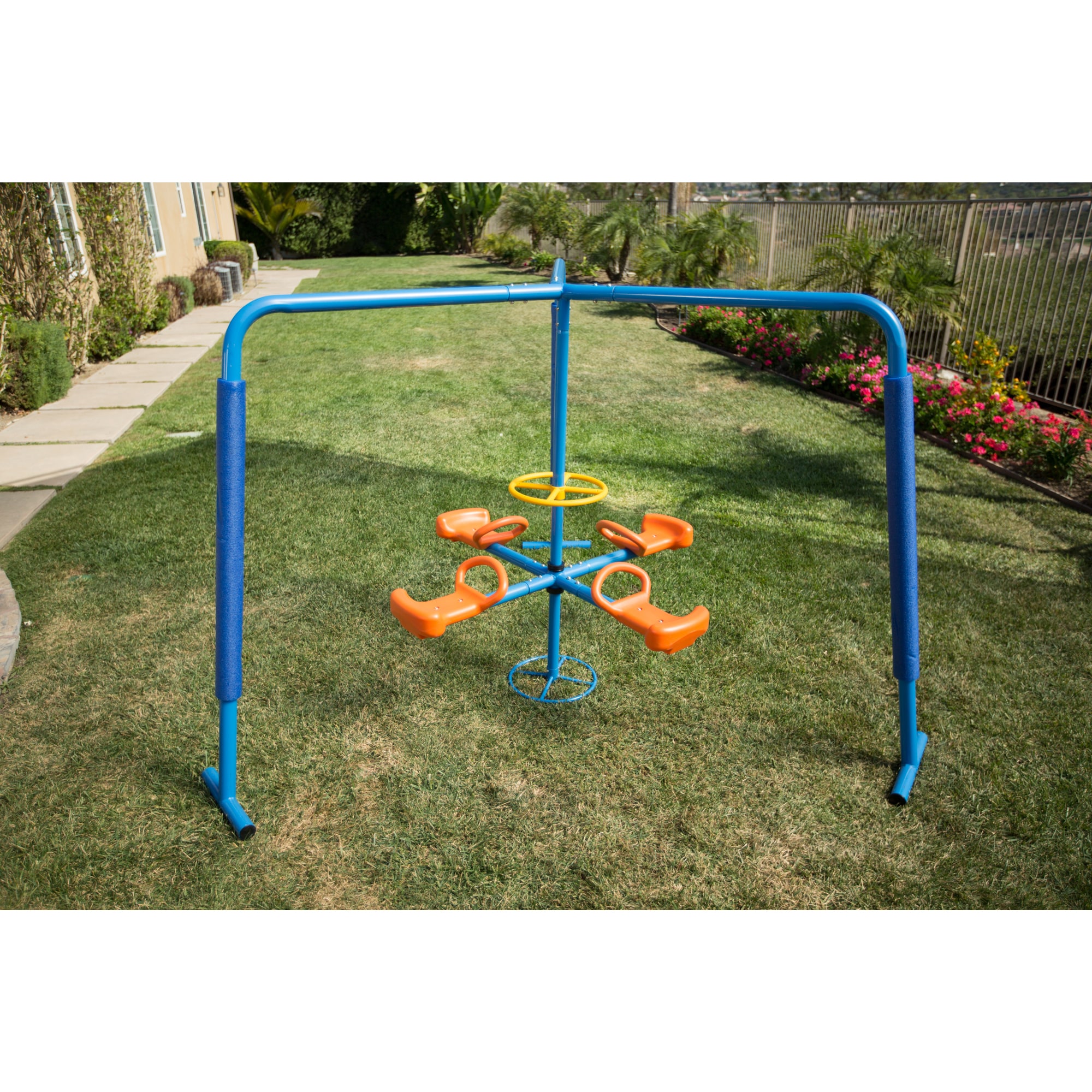 Ironkids Four Station Fun Filled Merry Go Round - Bed Bath