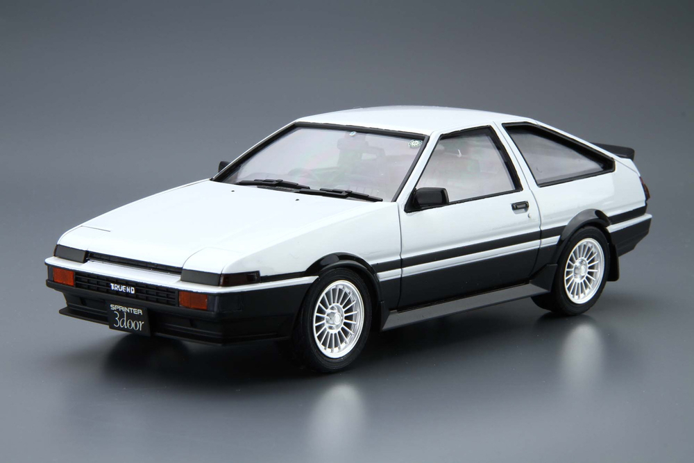 1/24 トヨタ AE86 スプリンタートレノGT-APEX '85 - AOSHIMA SCALE