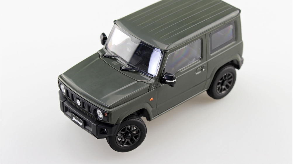 JB64 ジムニー 2018 ジャングルグリーン - AOSHIMA SCALE MODEL LINEUP