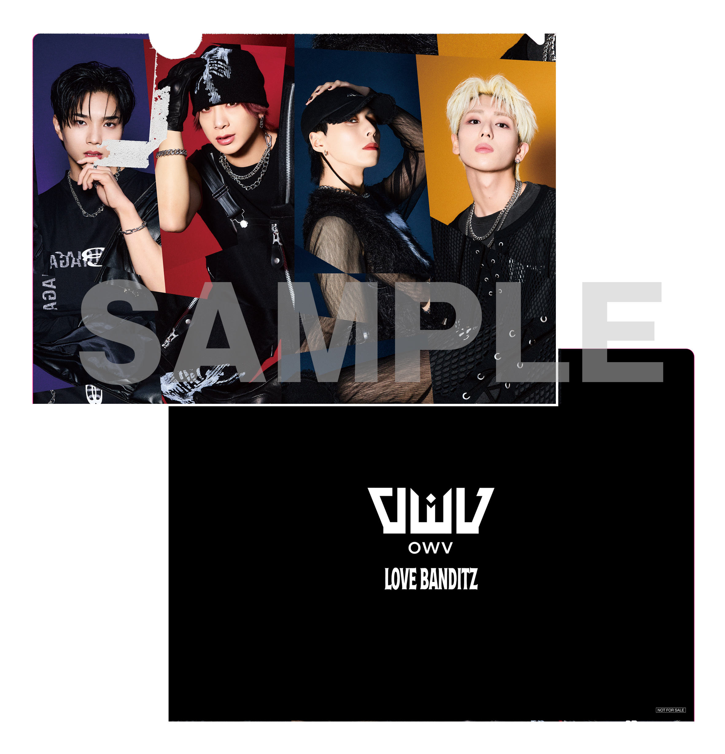 6月12日発売 9th single『LOVE BANDITZ』先着特典デザイン公開！｜OWV
