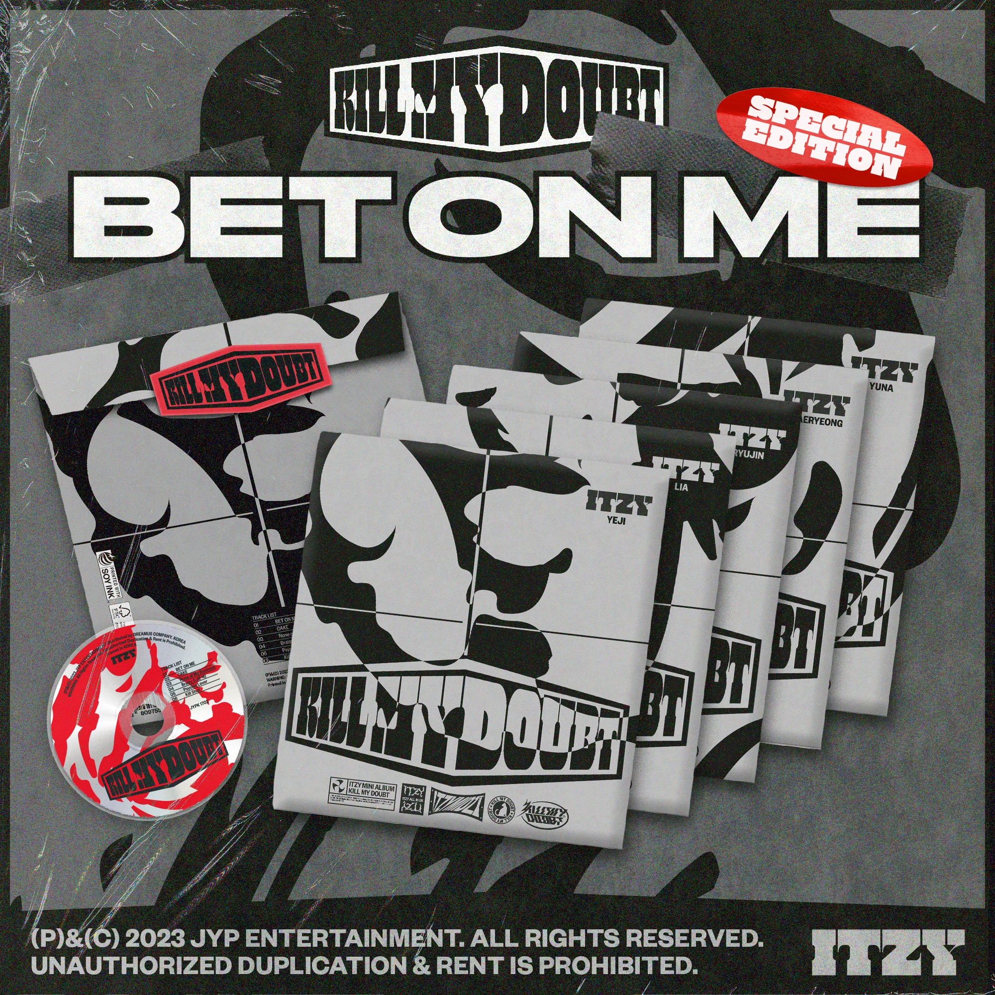 itzy kill my doubt アメリカ限定 直筆サイン入りポラロイド封入 itzy kill my doubt アメリカ限定 直筆サイン入りポラロイド封入