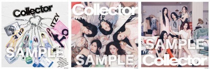 ITZY JAPAN 2nd ALBUM『Collector』購入者特典 絵柄公開!!｜ITZY