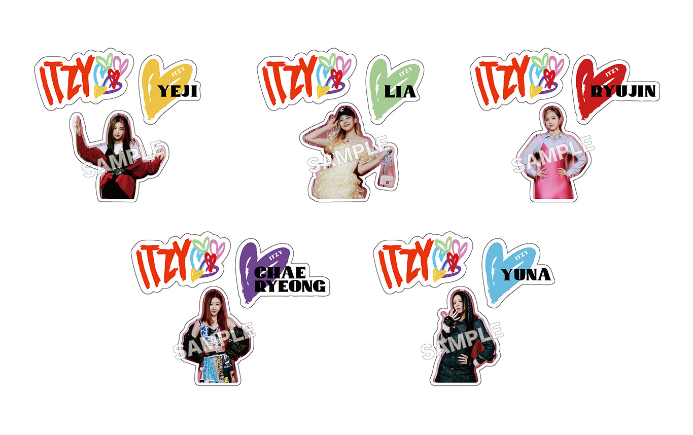 ITZY 1st Full ALBUM 『CRAZY IN LOVE』（輸入盤）WMD限定特典絵柄公開