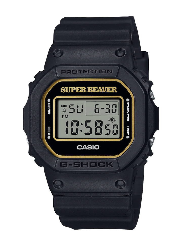 SUPER BEAVER」×“G-SHOCK”コラボレーションモデルが本数限定で登場