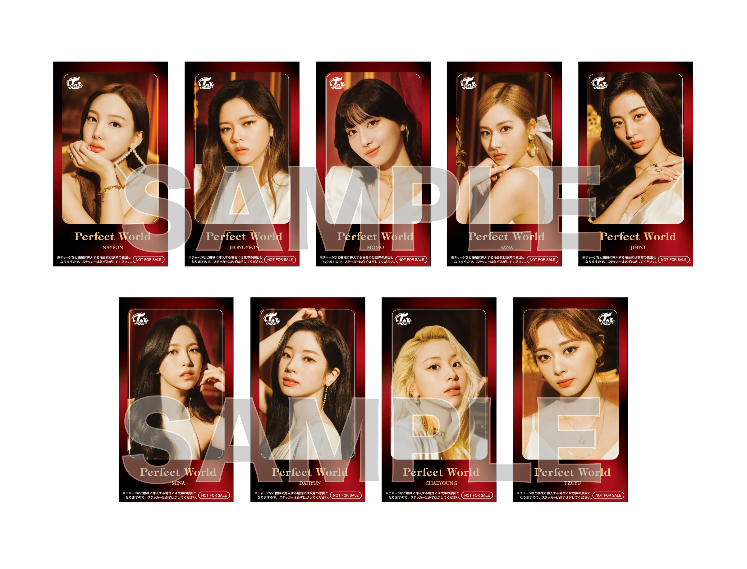 ミナ チェキ perfect world サイン TWICE twice