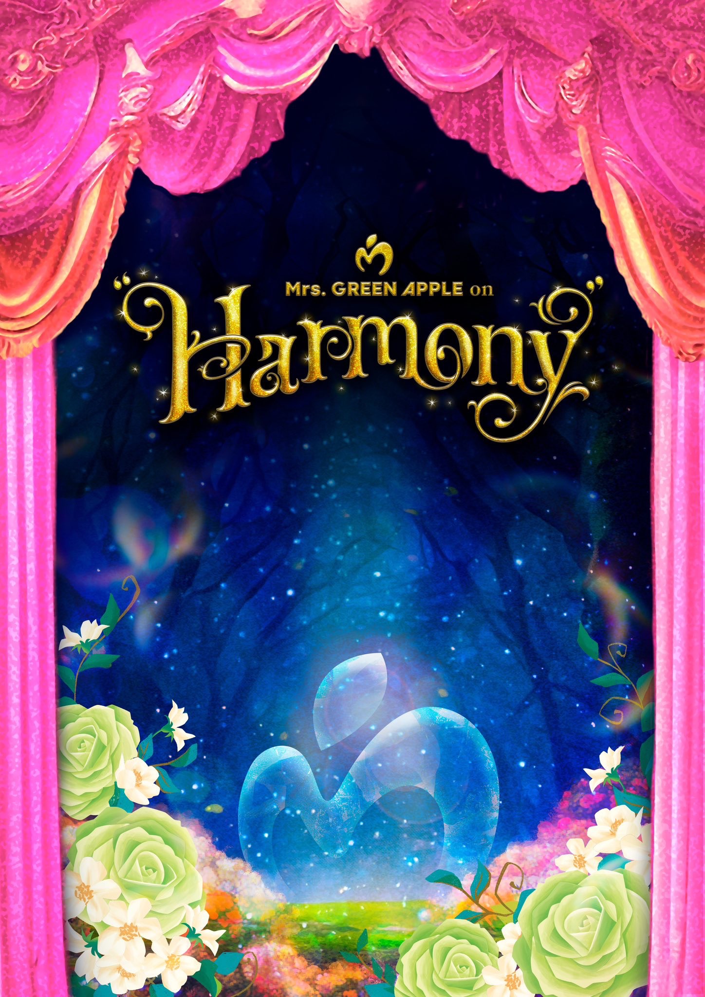 Mrs. GREEN APPLE on “Harmony”」Blu-ray/DVDリリース決定！ -Mrs