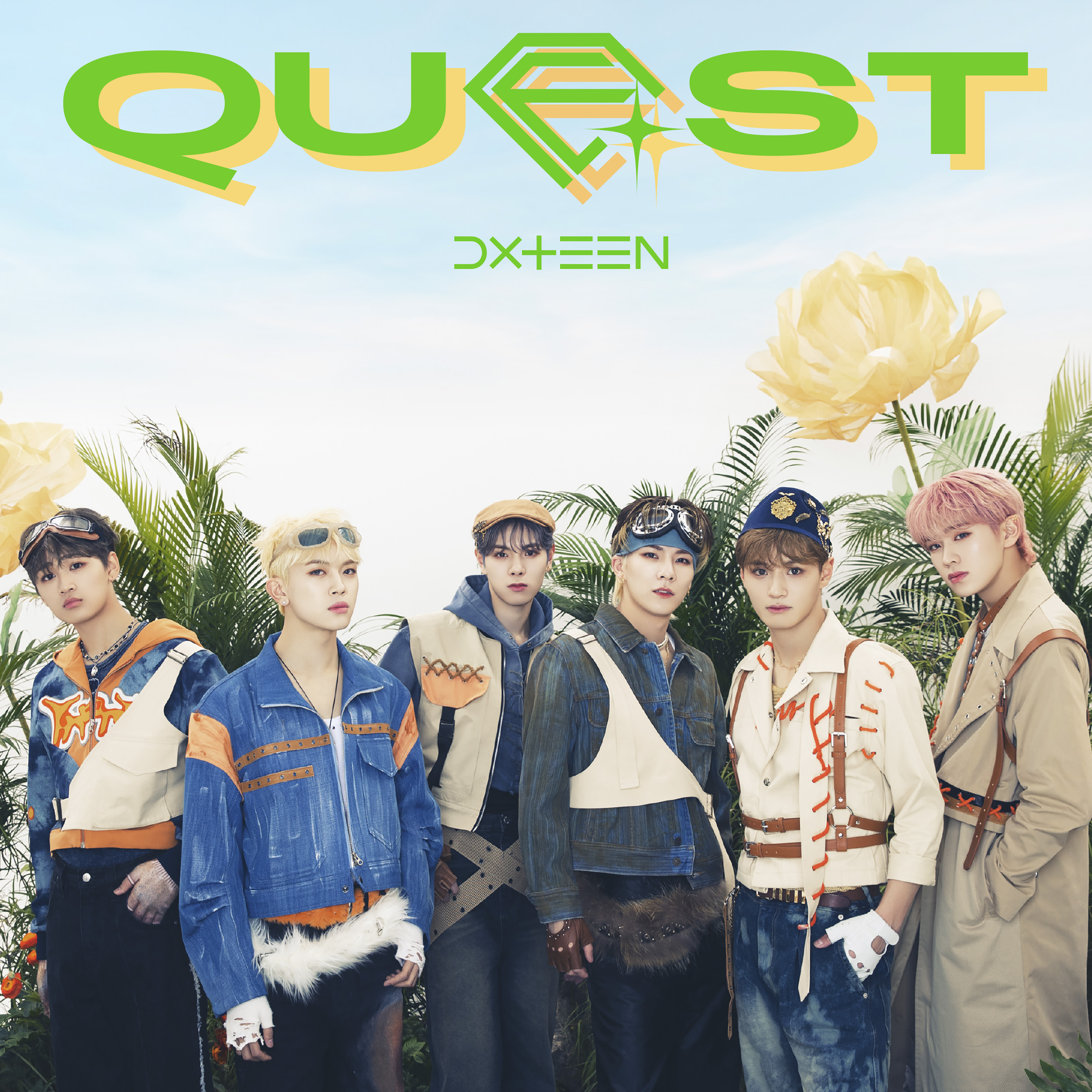 DXTEEN 1ST ALBUM『Quest』2024年7月17日（水）CD発売決定!!