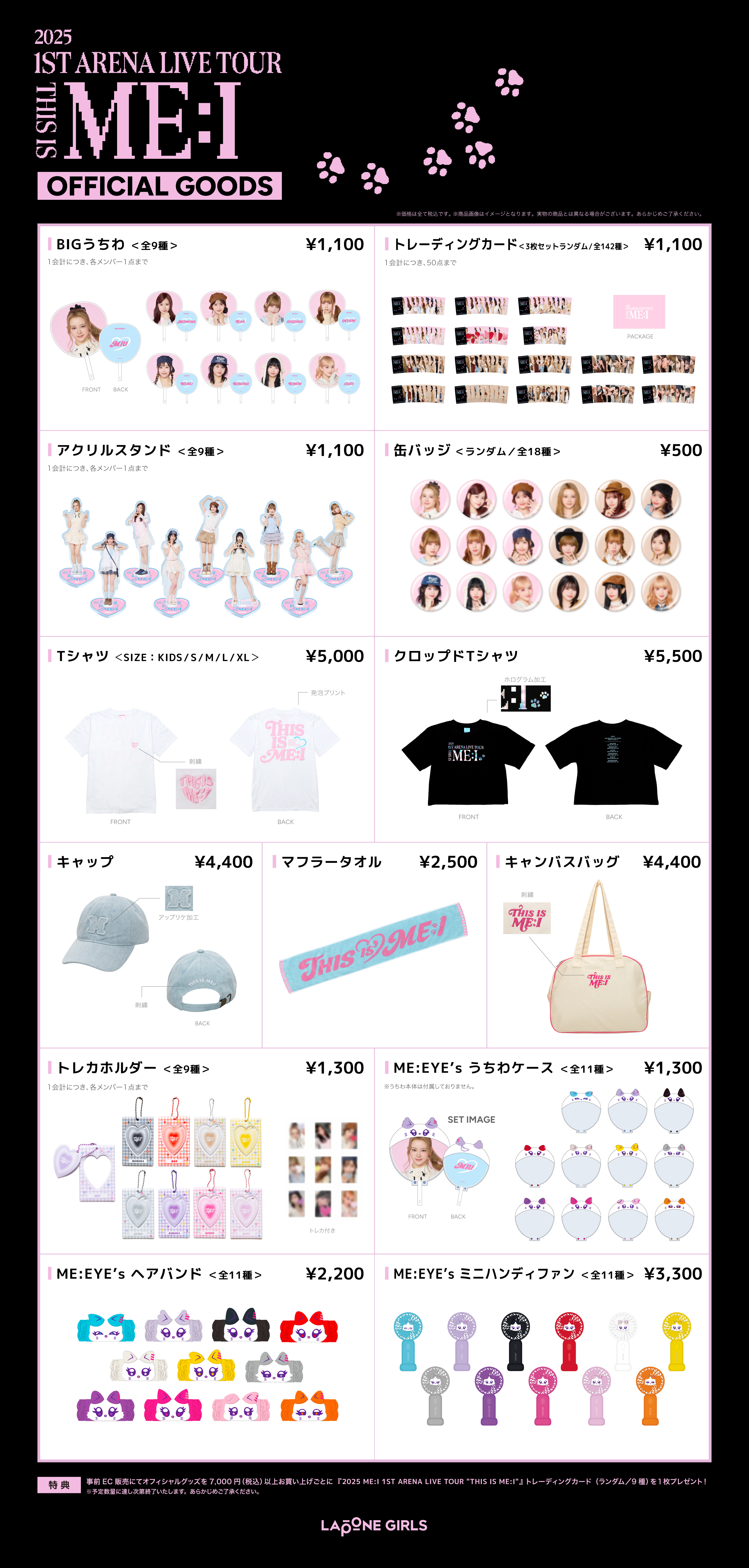 2025 ME:I 1ST ARENA LIVE TOUR 