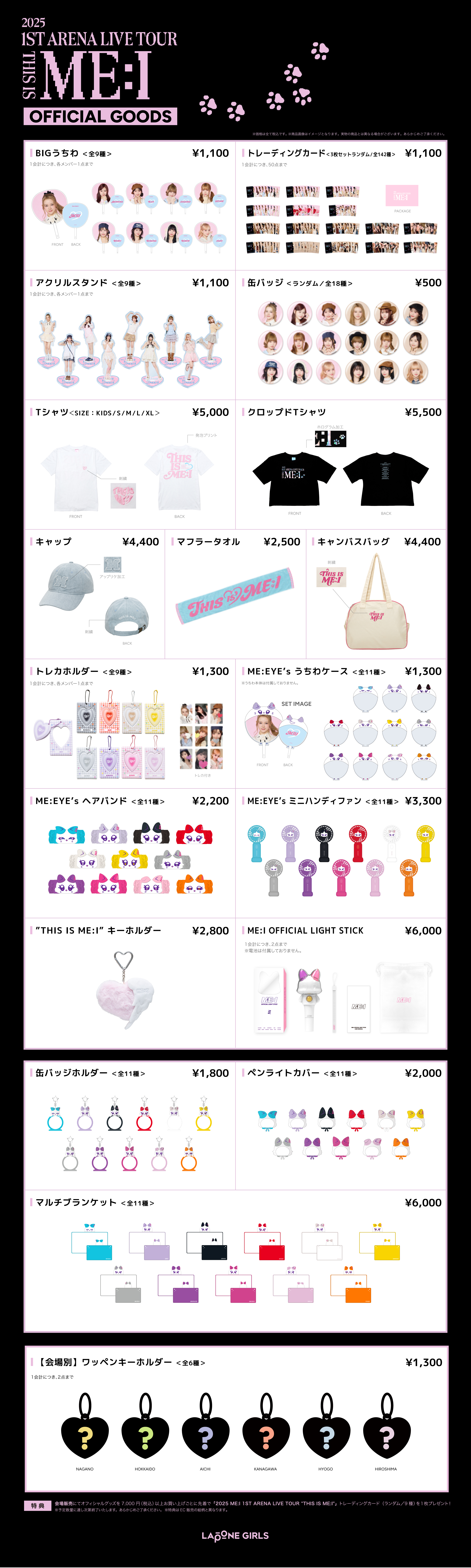 2025 ME:I 1ST ARENA LIVE TOUR 