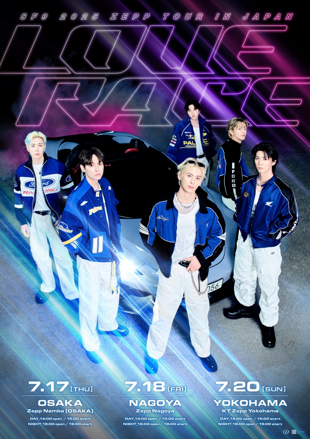 日本オリジナルアルバム『LOVE RACE』を引っ提げ『SF9 2025 ZEPP TOUR