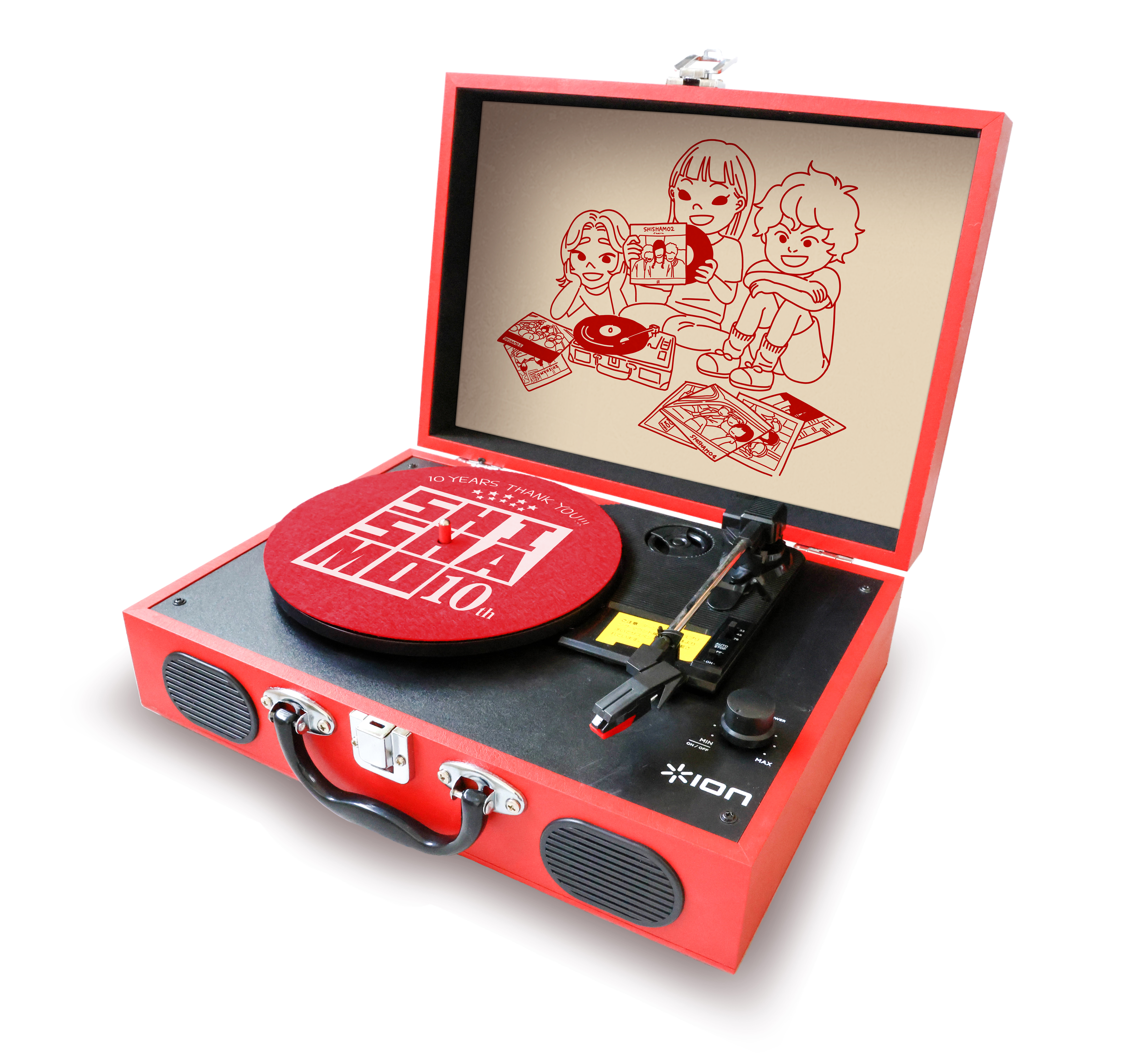 初のアナログレコード アルバム全7タイトル＆レコードプレーヤー 08.23