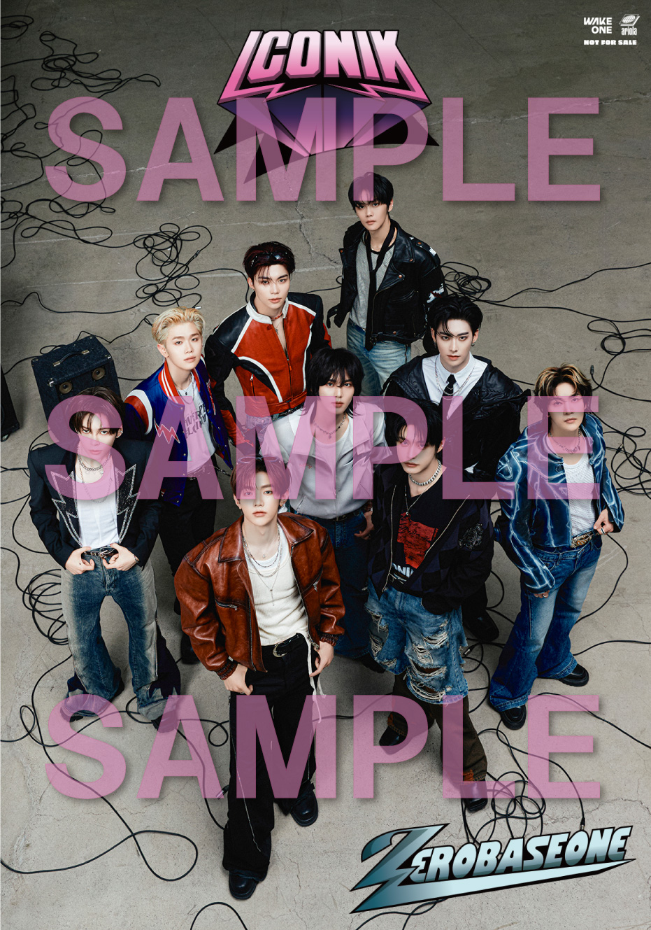 ZEROBASEONE Japan Special EP 『ICONIK』店舗特典が決定！