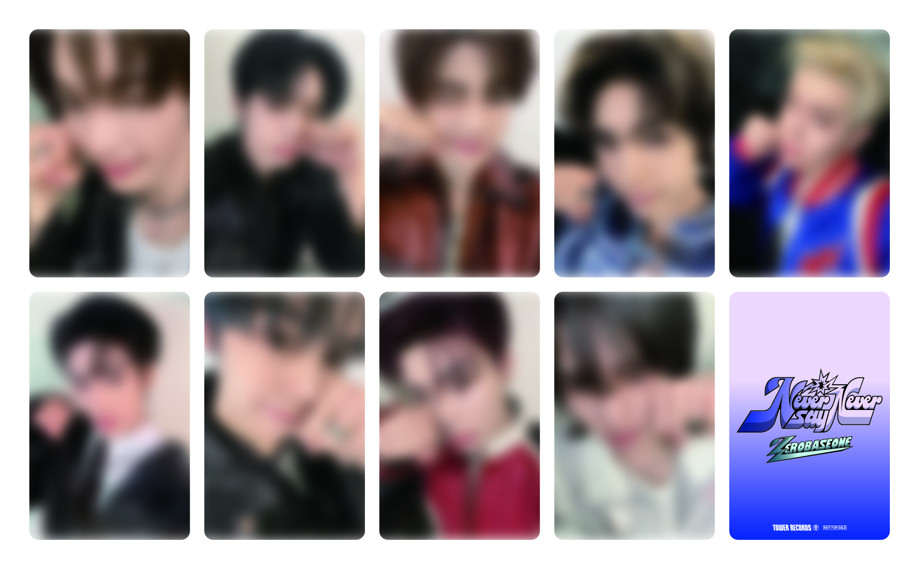 ZEROBASEONE THE 1ST FULL ALBUM [NEVER SAY NEVER] 日本限定特典付き