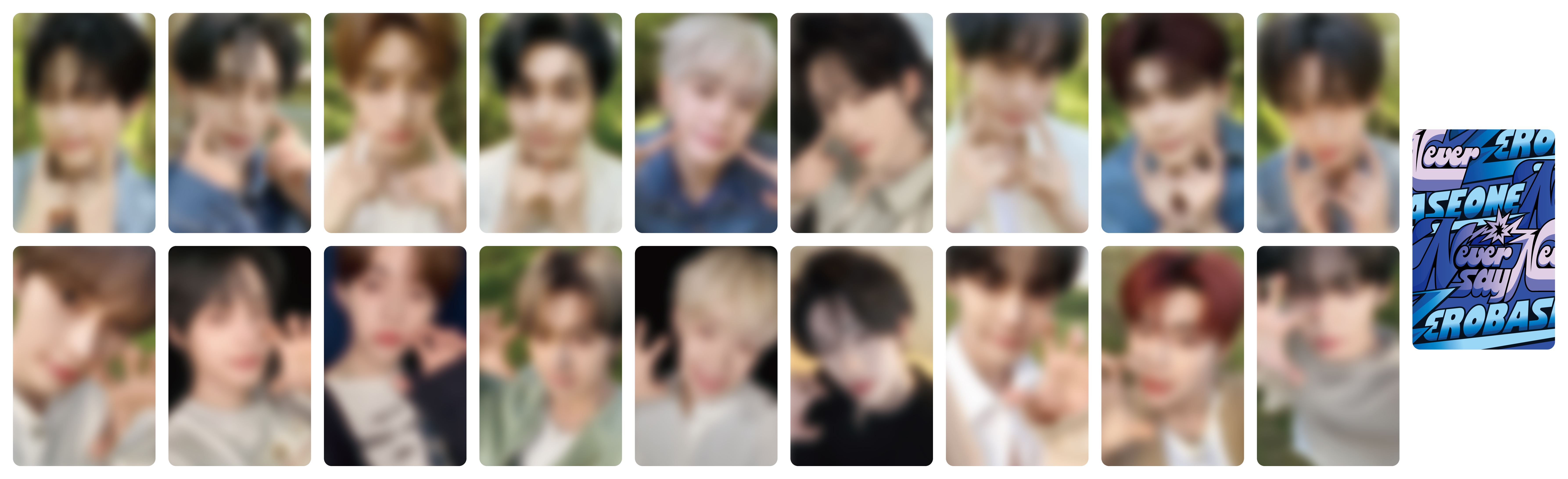 ZEROBASEONE THE 1ST FULL ALBUM [NEVER SAY NEVER] 発売記念