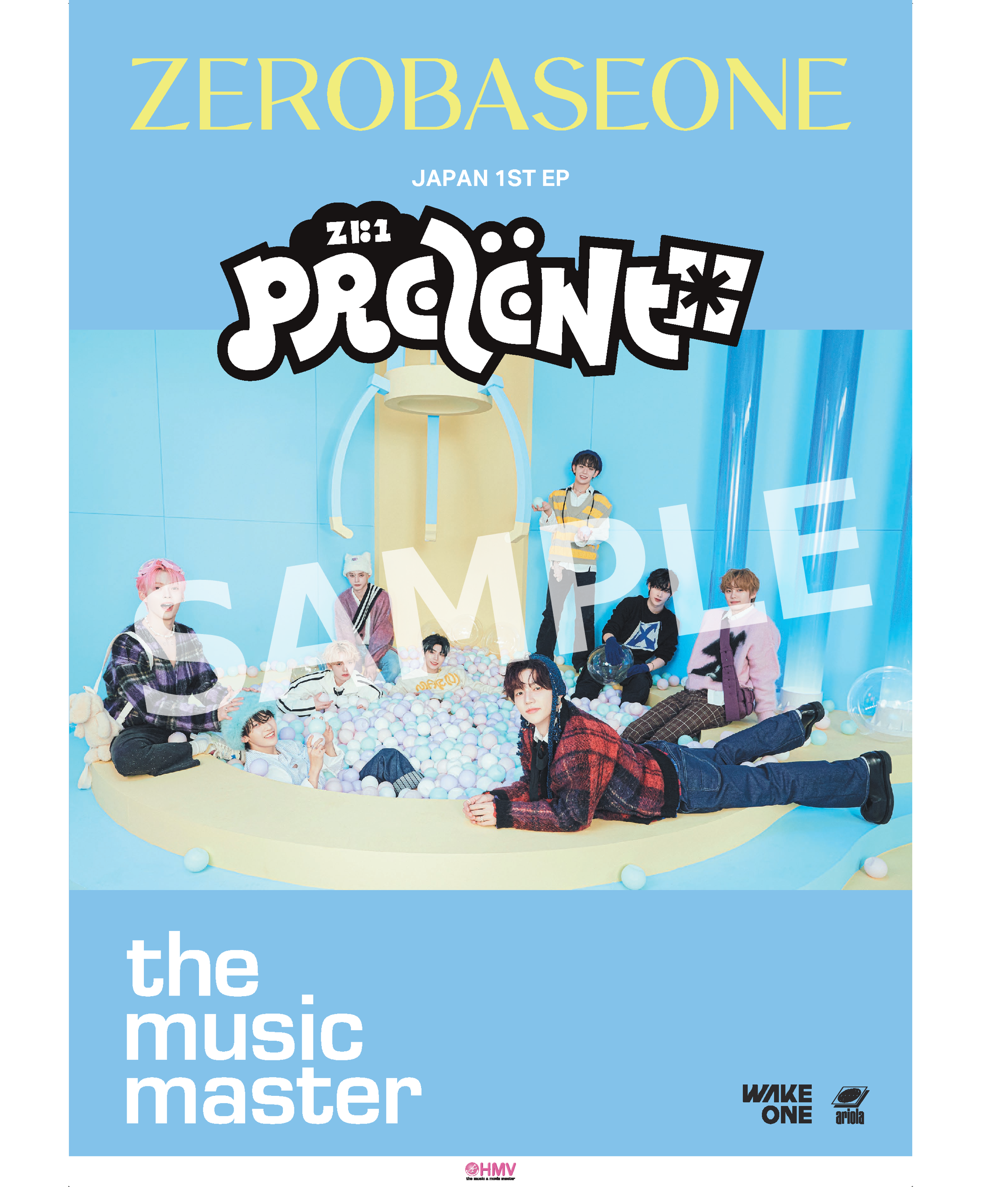 ZEROBASEONE Japan 1st EP 『PREZENT』発売記念、全国のCDショップにて