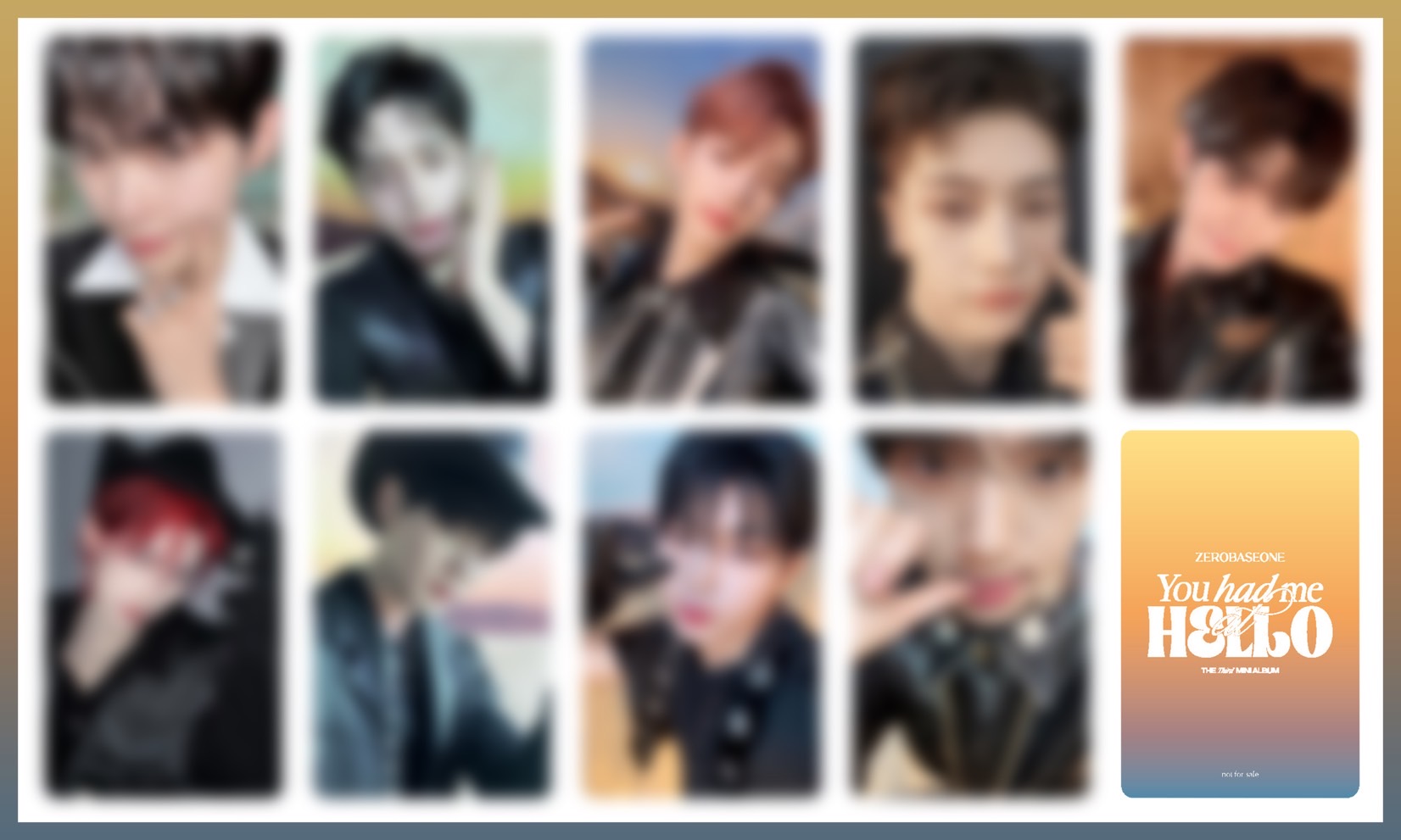 ZEROBASEONE The 3rd Mini Album [You had me at HELLO]発売記念、全国