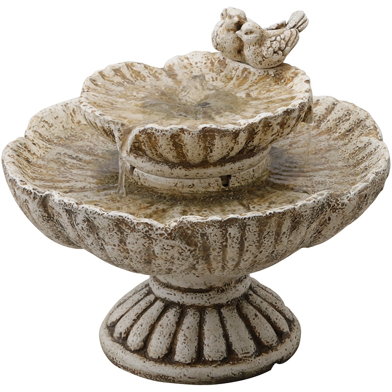 ソーラーファウンテン バードバス /A: デコレーション｜青山ガーデン