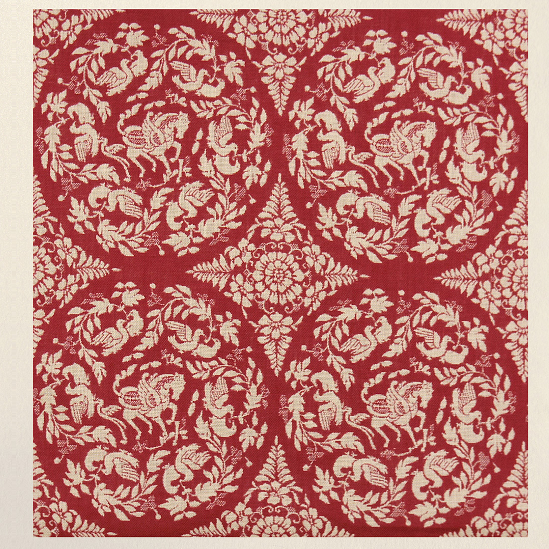 干支 風通織 風呂敷「花鳥丸紋に天馬」 - 青山ゑり華