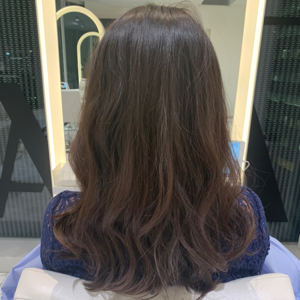 コテ巻き風デジタルパーマ｜ZA/ZA AOYAMA｜美容院、美容室、ヘアサロン