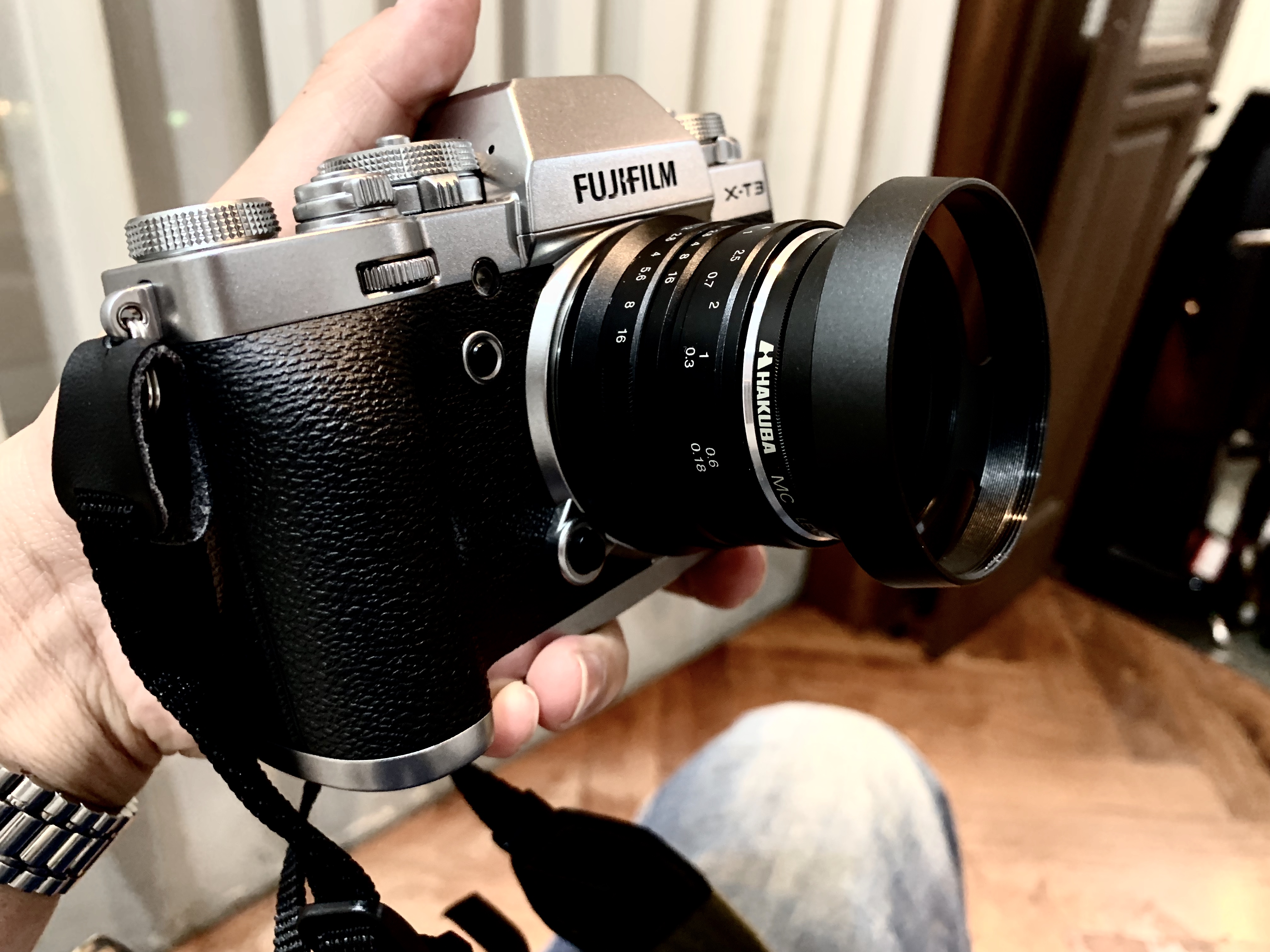 美容師が中華レンズ七工匠7artisans25mmf1.8 をFujifilmX-T3につけて