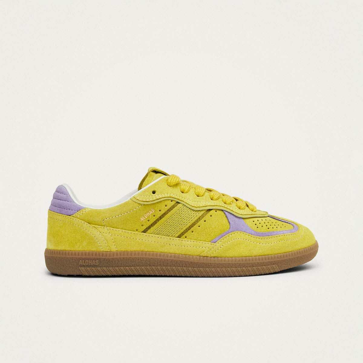 Tb.490 Rife Acid Green Leather Sneakers | ALOHAS