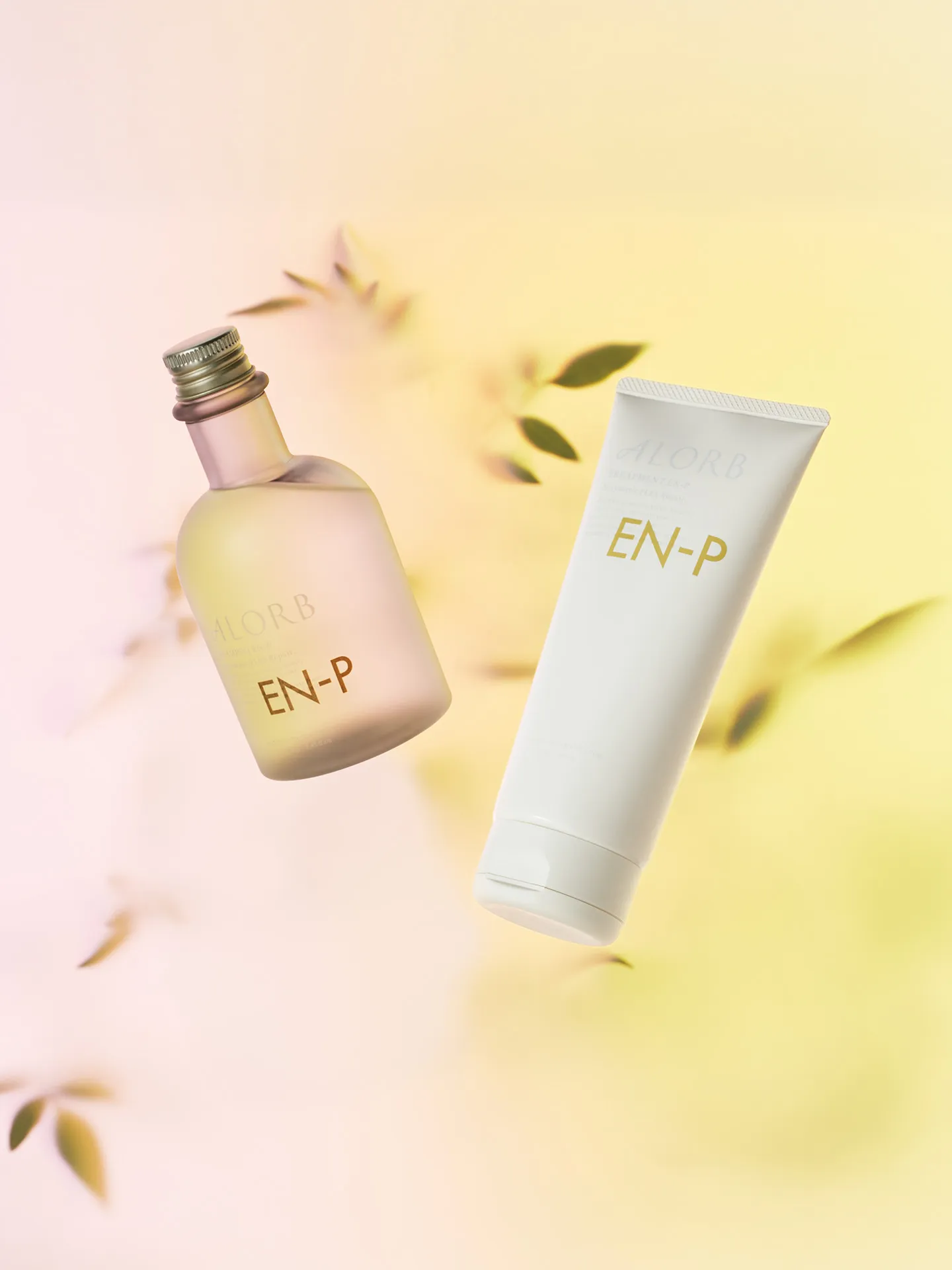 アローブEN-P シャンプー詰め替え600ml＋トリートメント詰め替え600g