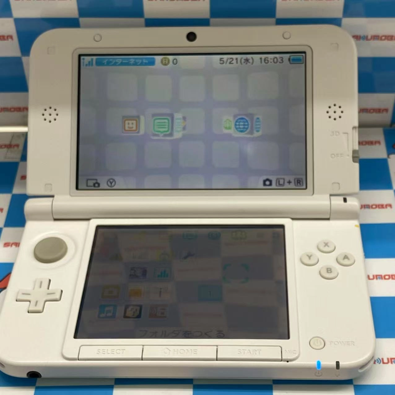 NEWニンテンドー3DS LL - ミントXホワイト SPR-S-JPN-C0 | 中古スマホ