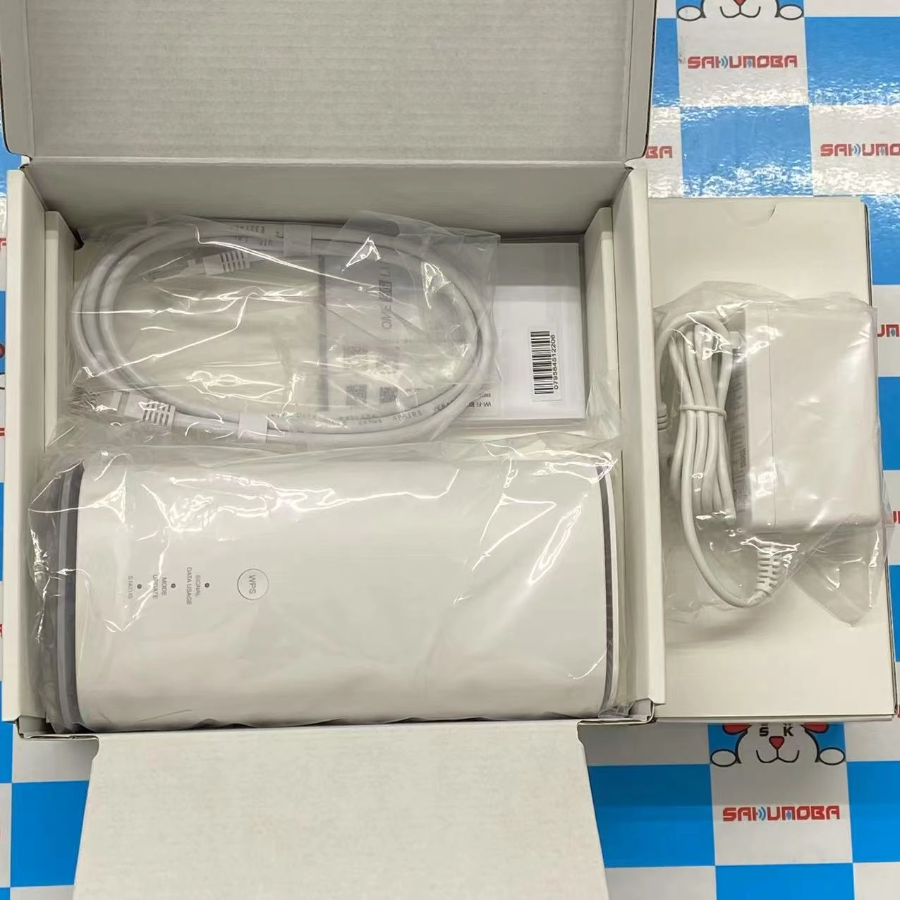 Speed Wi-Fi HOME 5G L13 ZTR02 * ホワイト ZTR02SWU 開封未使用品 au