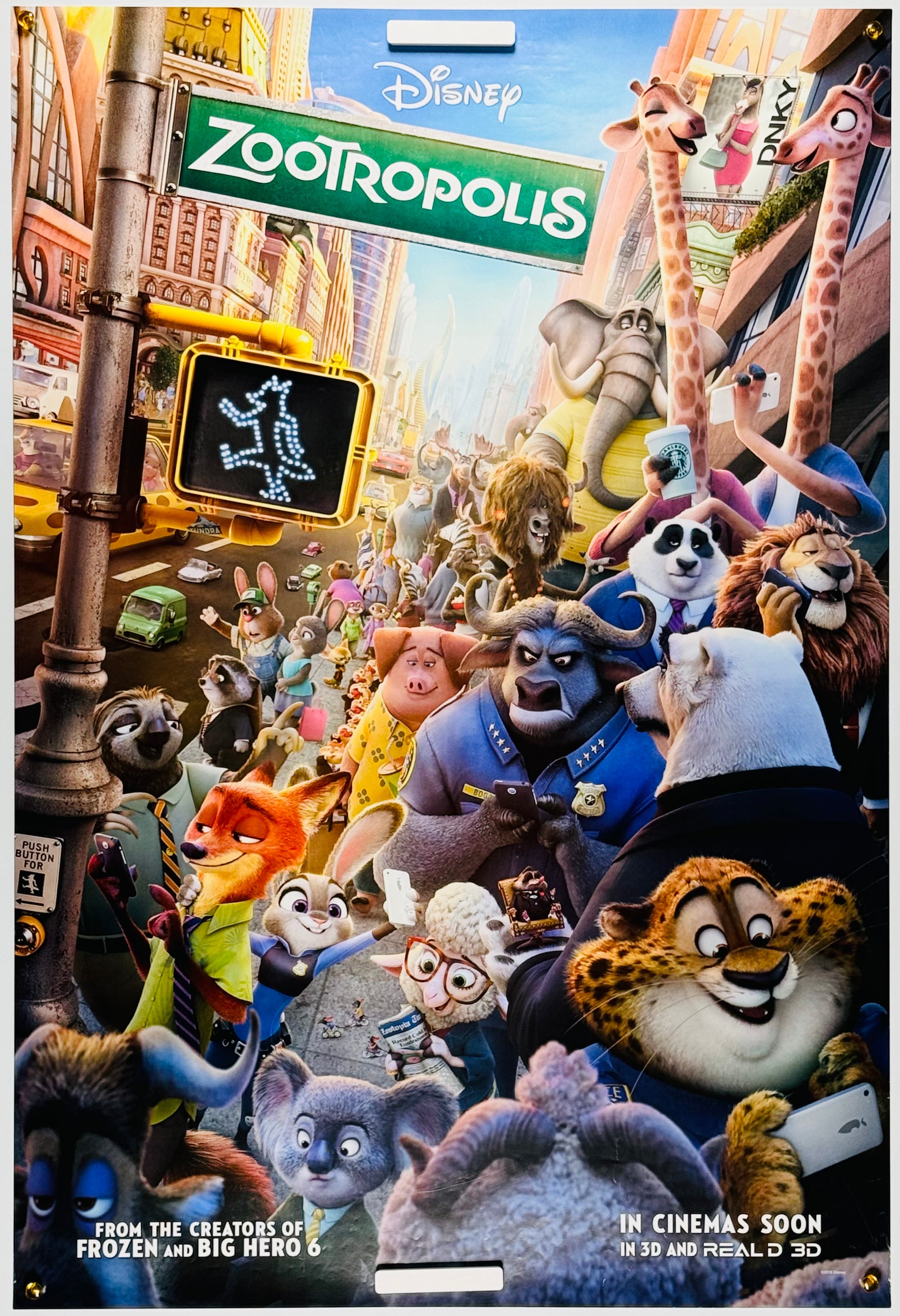 ズートピア』 海外アニメ アメリカ - 海外版映画ポスター専門店