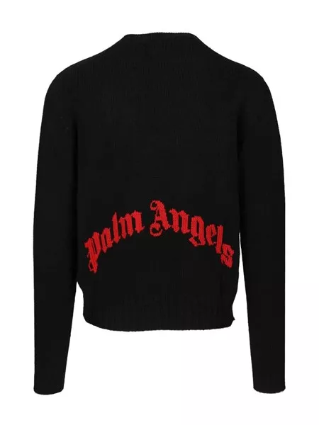 Palm Angels Curved logo sweater for Men - US | Al Duca d'Aosta