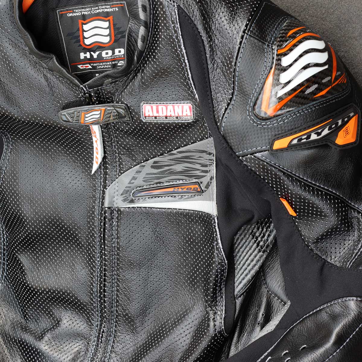 HYODオーダーメイドレーシングレザースーツ 特別注文革ツナギ