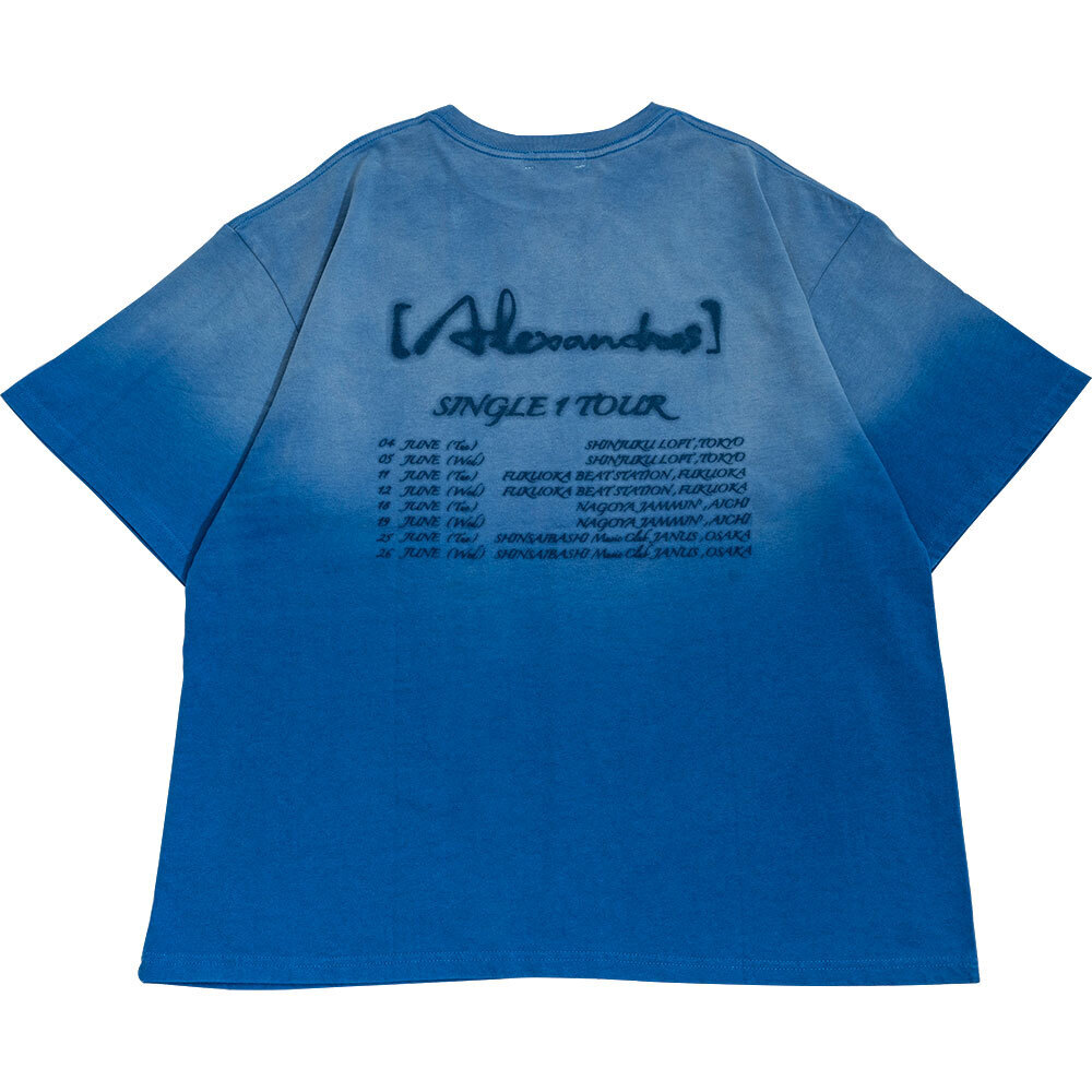 SINGLE 1 TOUR Tee（Blue） | [Alexandros] | ［Alexandros］Official Site