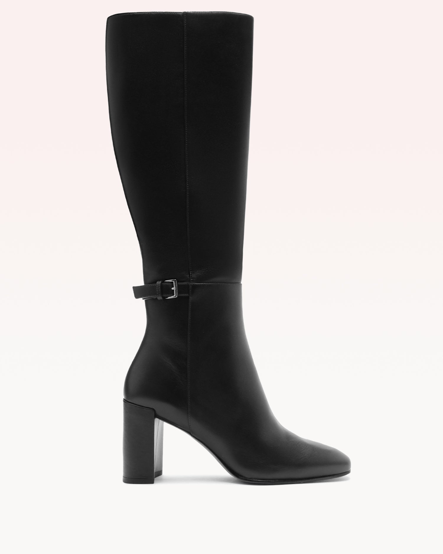 Candace 70 Black Knee High Boot - Designer Boots | Alexandre Birman
