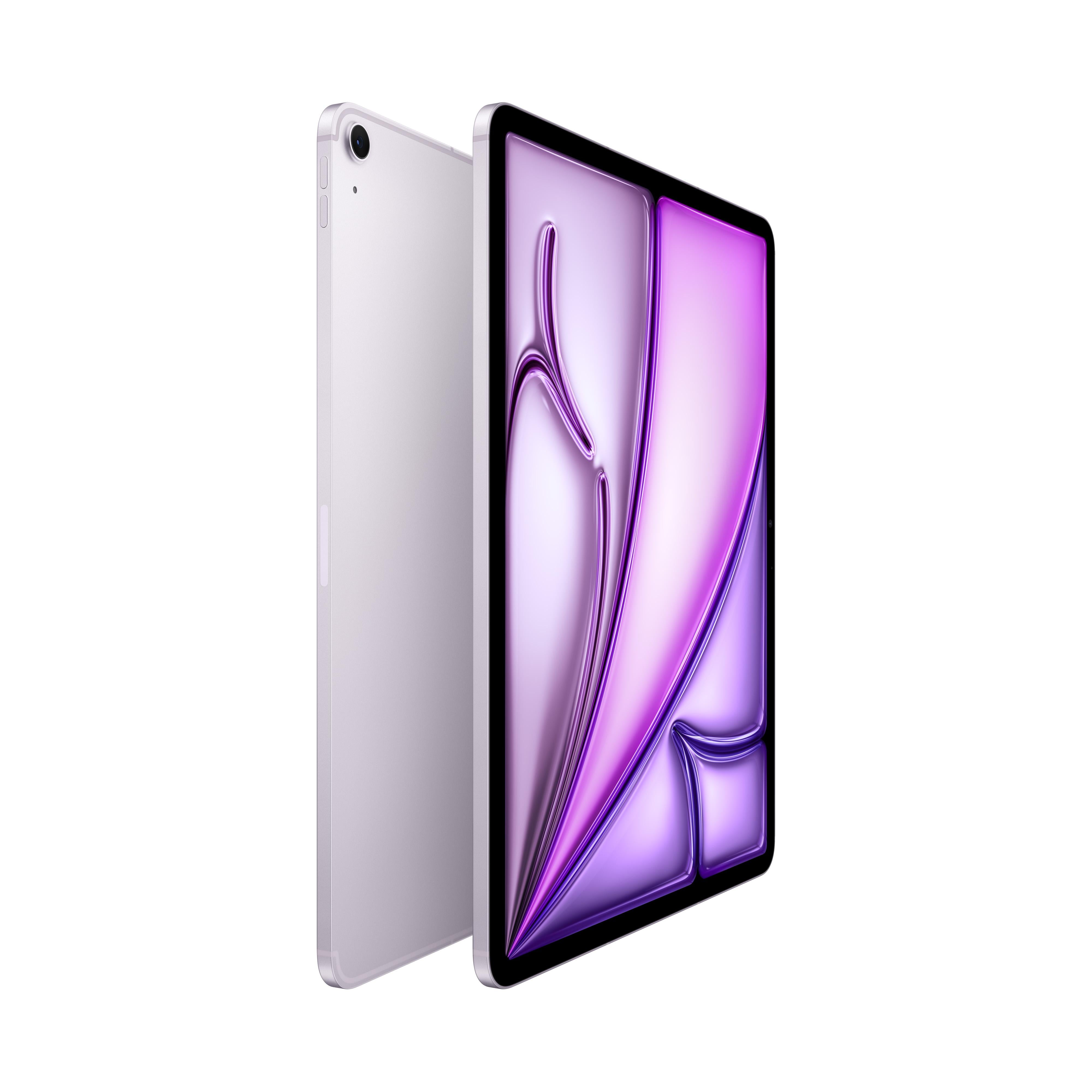 13-inch iPad Air Wi-Fi + Cellular 256GB - Purple (M2) – Aleph ألف