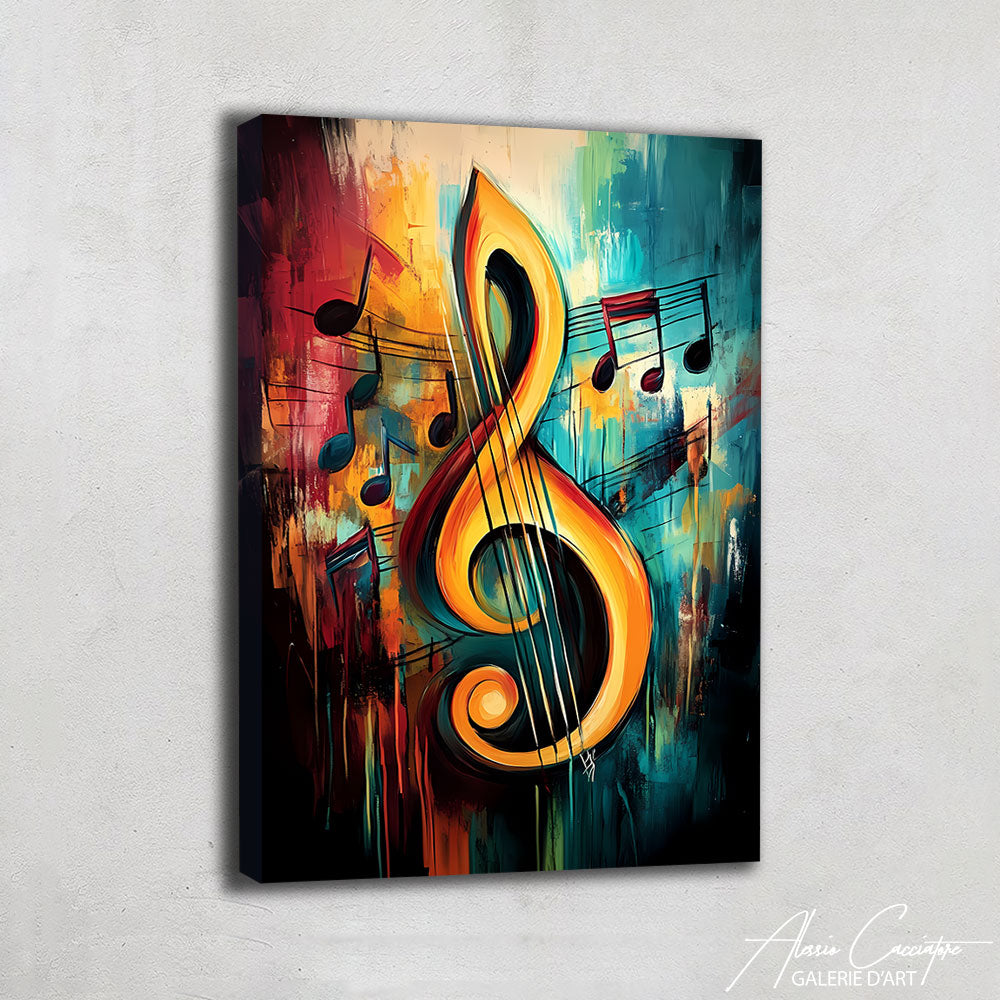 Musical Note Painting | Alessio Cacciatore