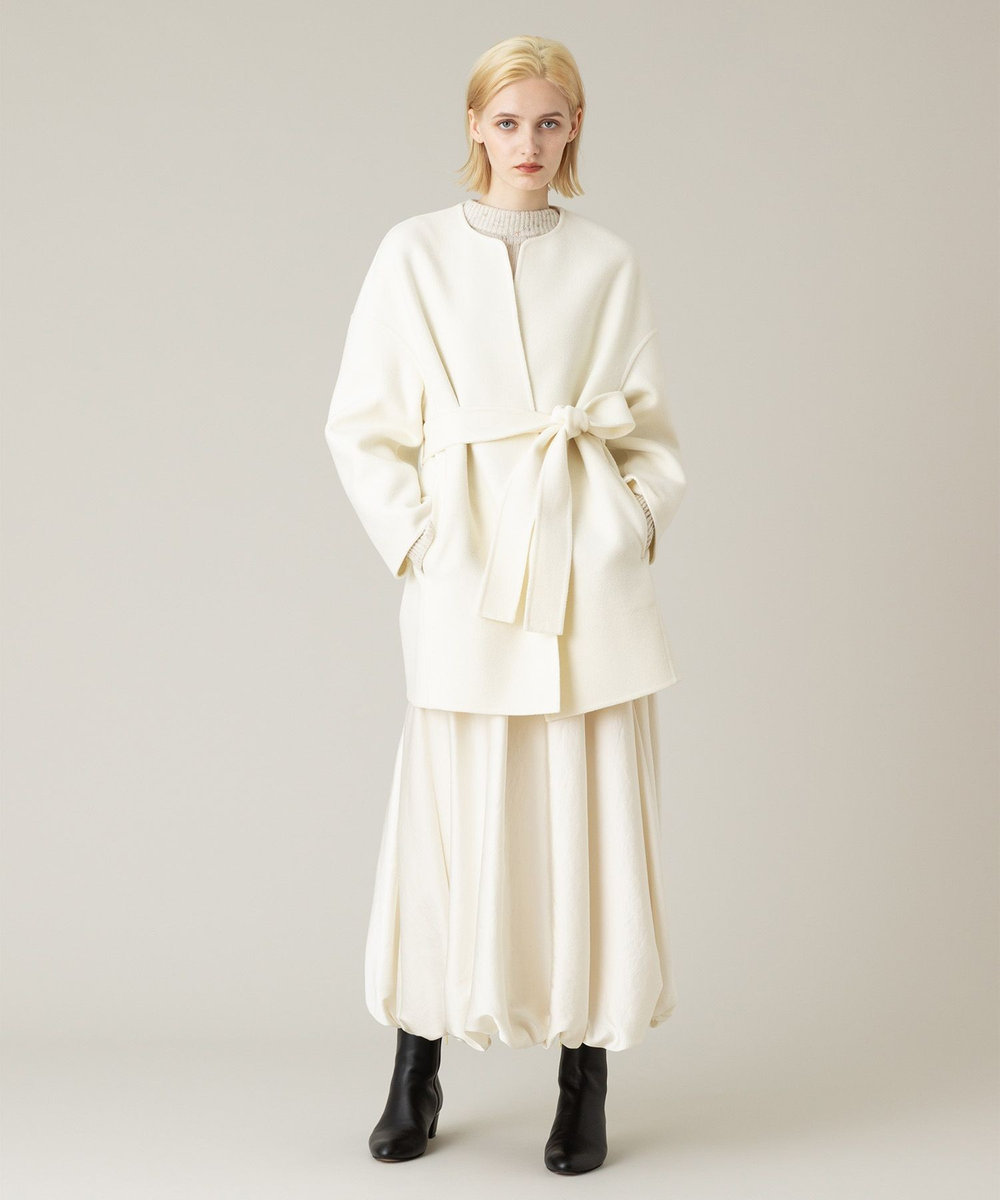 LOULOU WILLOUGHBY】シャルムビーバーリバーミドルコート|allureville