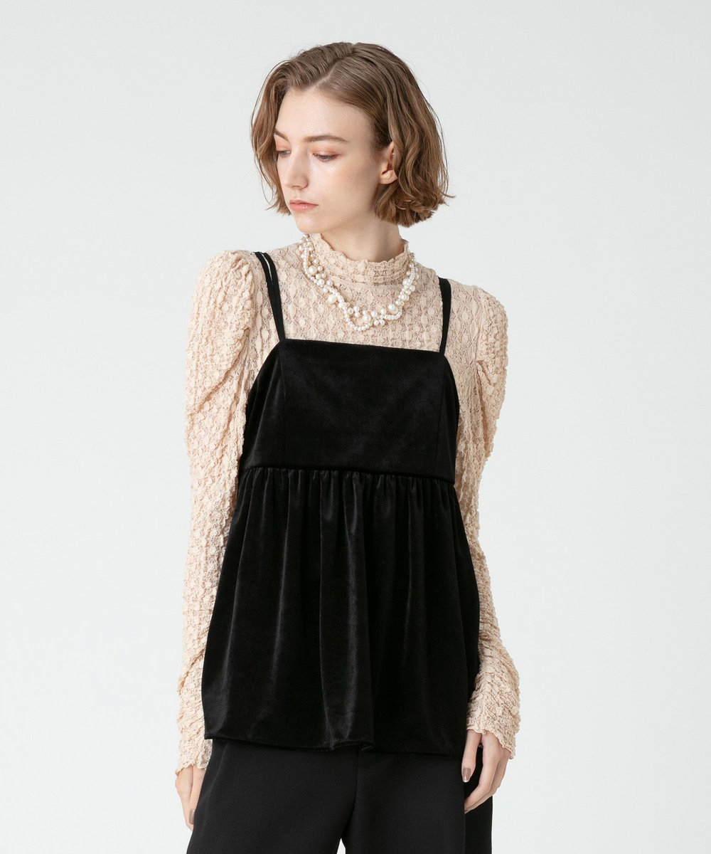 LOULOU WILLOUGHBY】ベロアキャミソール|allureville OFFICIAL SITE