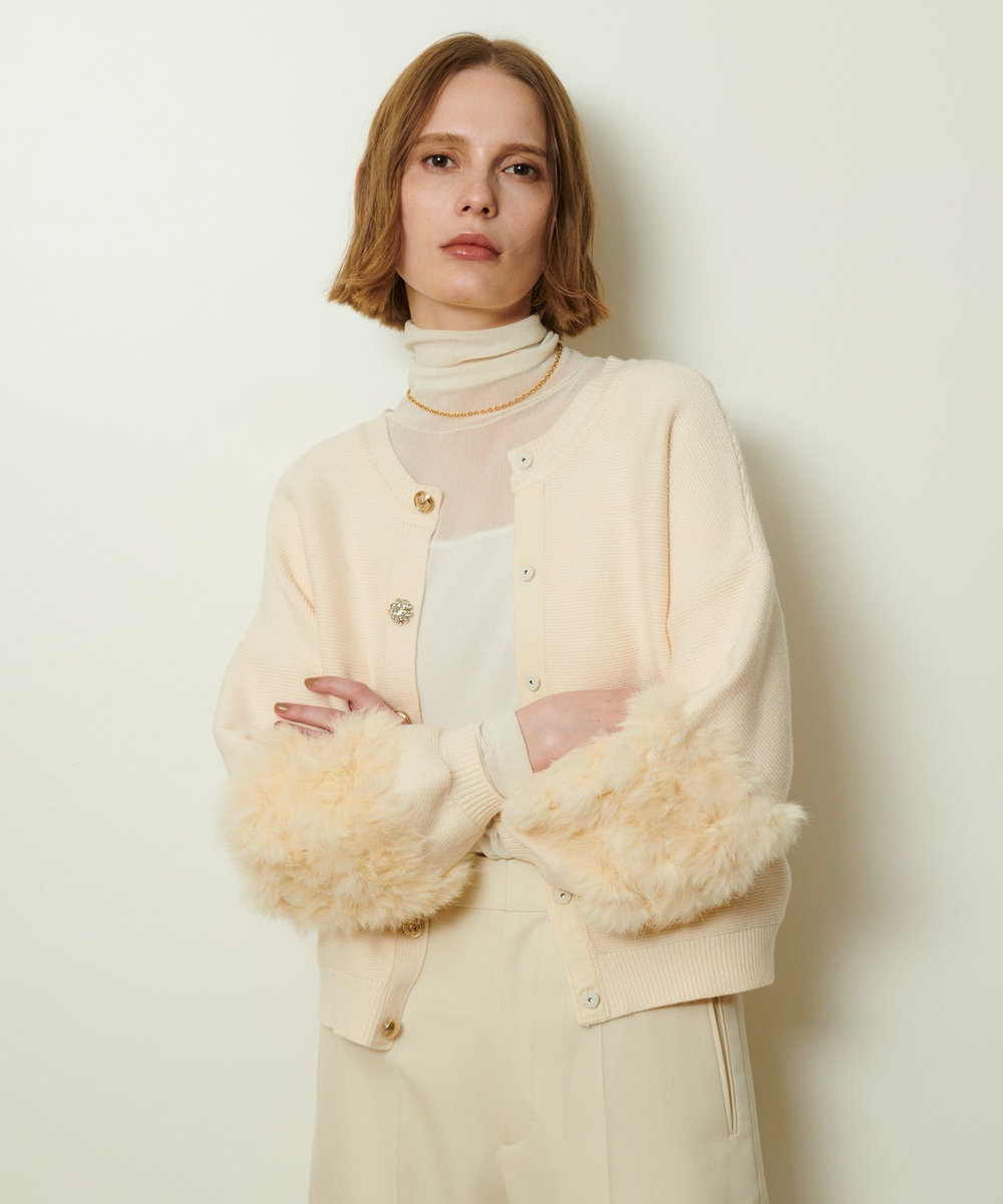 ラビットカフクレイジー釦2WAYプルオーバー|allureville OFFICIAL SITE