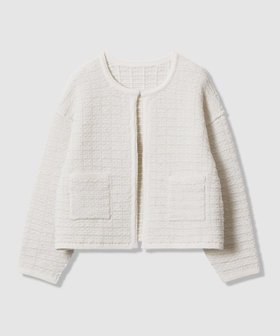 リバーシブルツイードカーディガン|allureville OFFICIAL SITE